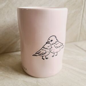 Rae Dunn Pink Large Candle